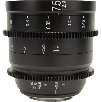 LAOWA 7.5MM T2.9 ZERO-D S35 CINE LENS - FUJI X