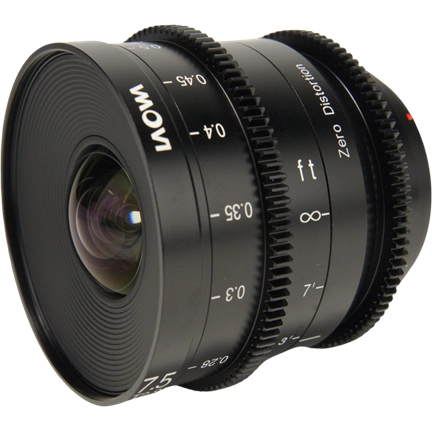 LAOWA 7.5MM T2.9 ZERO-D S35 CINE LENS - FUJI X