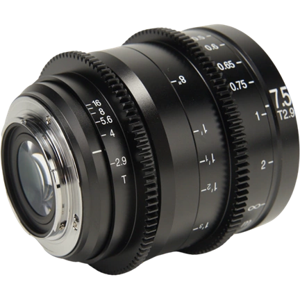 LAOWA 7.5MM T2.9 ZERO-D S35 CINE LENS - FUJI X