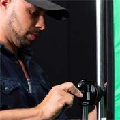 LASTOLITE StudioLink Chroma Key Kék Screen Kit 3x3m