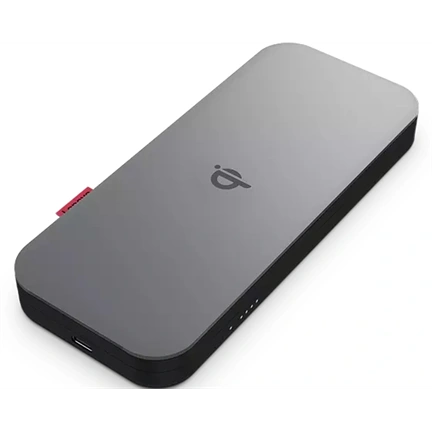 LENOVO Go USB-C Laptop Power Bank (10000mAh + Qi Wireless)