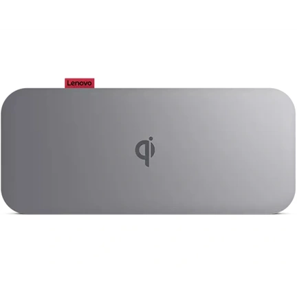 LENOVO Go USB-C Laptop Power Bank (10000mAh + Qi Wireless)