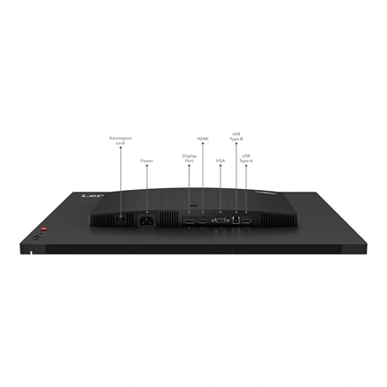 LENOVO Monitor ThinkVision T24d-30; 24" WUXGA 1920x1200 IPS, 100Hz, 16:10, 1500:1, 300cd/m2, 4ms, D-Sub, HDMI, DP