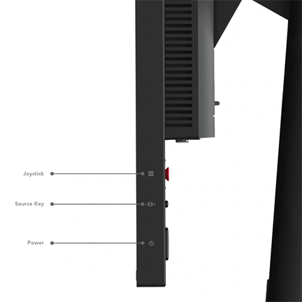 LENOVO Monitor ThinkVision T24d-30; 24" WUXGA 1920x1200 IPS, 100Hz, 16:10, 1500:1, 300cd/m2, 4ms, D-Sub, HDMI, DP