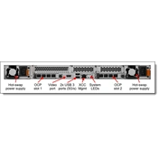LENOVO rack szerver - SR630 V4 (2.5") 1x 24C 6520P 2.4GHz, 1x32GB, 2x480GB+2x96GB RI SSD, 940-8i 4GB, XCC3:P, 2x1300W.