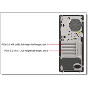 LENOVO torony szerver - ST45 V3 (3.5"), 12C AMD EPYC 4464P 3.7GHz, 1x32GB, 2x960GB RI SSD, Software RAID, 500W.