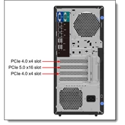 LENOVO torony szerver - ST50 V3 (3.5"), 4C 6315P 2.8Ghz, 1x16GB, 2x 480GB RI SSD, SW RAID, XCC2: Std, 500W.