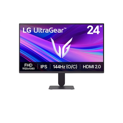 LG 24G411A-B UltraGear gaming monitor 24", FHD, IPS, 144Hz, HDMI 2.0