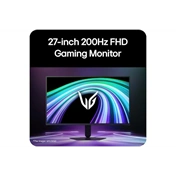 LG 27G523B-B UltraGear G5 gaming monitor 27", FHD, IPS, 200Hz, HDR10, 1ms GtG, FreeSync Premium, G-Sync