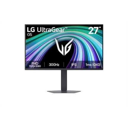 LG 27G550B-B UltraGear G5 gaming monitor 27", FHD, IPS, 300Hz, HDR10, 1ms GtG, FreeSync Premium, G-Sync