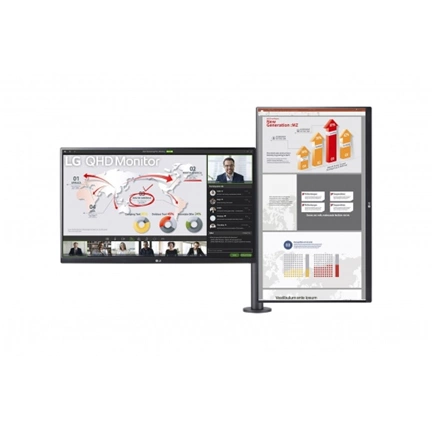 LG 27QP88D-B QHD IPS Ergo monitor