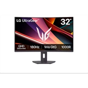 LG 32G600A-B UltraGear gaming monitor 32", QHD, VA, ívelt 1000R, 180Hz, 1ms GtG, FreeSync, G-Sync