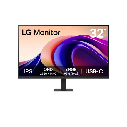 LG 32U631A-B monitor - 32" QHD IPS 100Hz, USB-C 15W