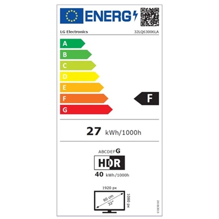 LG 32" HD LR60 Smart TV AI 2024