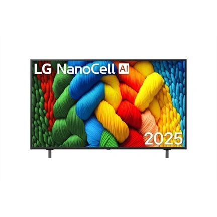 LG 55NANO80A3B televízió - 55" NanoCell AI NANO80 4K Smart TV