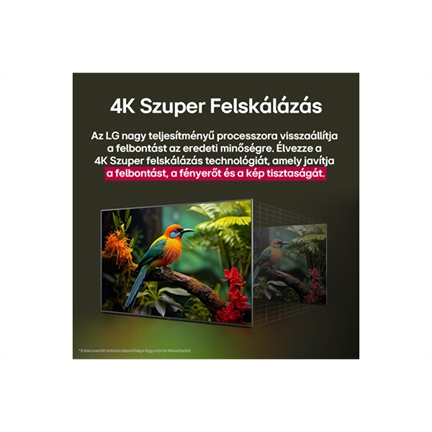 LG 55NANO81A3A televízió - 55" NanoCell AI NANO81 4K Smart TV