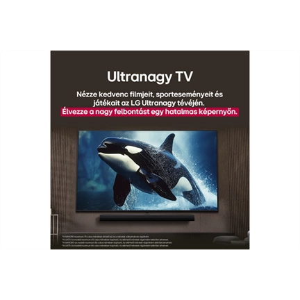 LG 55NANO81A3A televízió - 55" NanoCell AI NANO81 4K Smart TV