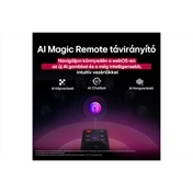 LG 55NANO81A3A televízió - 55" NanoCell AI NANO81 4K Smart TV