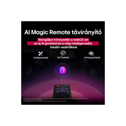 LG 55NANO81A3A televízió - 55" NanoCell AI NANO81 4K Smart TV