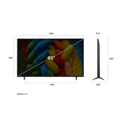 LG 65NANO80A3B televízió - 65" NanoCell AI NANO80 4K Smart TV