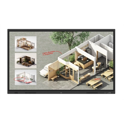LG 75TR3DQ-B CreateBoard Standard interaktív tábla 75", UHD, Android 14