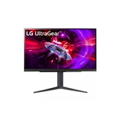 LG Gaming 240Hz IPS monitor 27" 27GR83Q, 2560x1440, 16:9, 400cd/m2, 1ms, HDMI/DisplayPort/USB