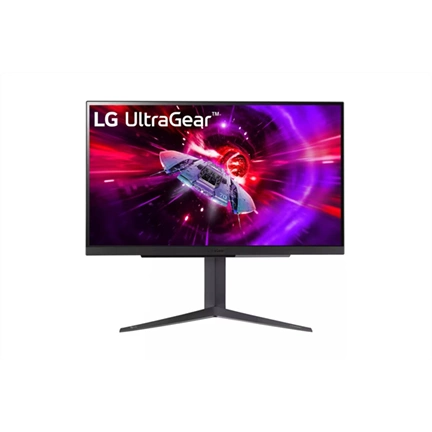 LG Gaming 240Hz IPS monitor 27" 27GR83Q, 2560x1440, 16:9, 400cd/m2, 1ms, HDMI/DisplayPort/USB