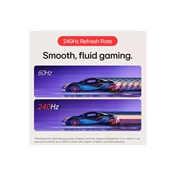 LG Gaming 240Hz IPS monitor 27" 27GR83Q, 2560x1440, 16:9, 400cd/m2, 1ms, HDMI/DisplayPort/USB