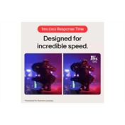 LG Gaming 240Hz IPS monitor 27" 27GR83Q, 2560x1440, 16:9, 400cd/m2, 1ms, HDMI/DisplayPort/USB