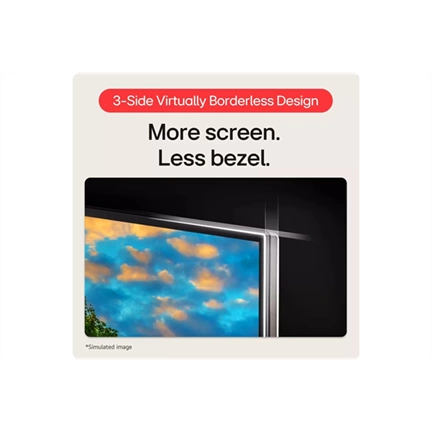 LG Gaming 240Hz IPS monitor 27" 27GR83Q, 2560x1440, 16:9, 400cd/m2, 1ms, HDMI/DisplayPort/USB