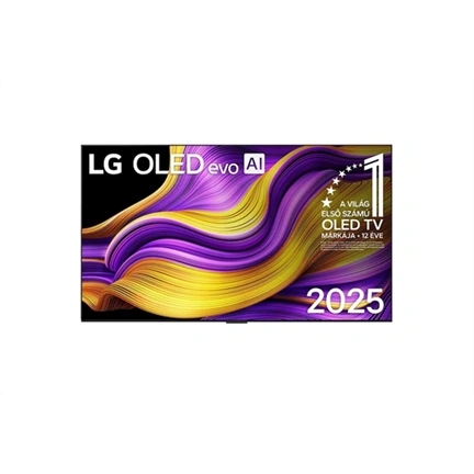 LG OLED65G51LW televízió - 65" OLED evo AI G5 4K Smart TV