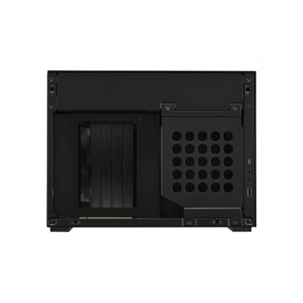 LIAN LI A4-H2O PCIe 4.0 riser kábellel, fekete/fekete