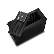 LIAN LI A4-H2O PCIe 4.0 riser kábellel, fekete/fekete