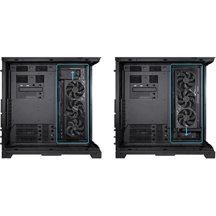 LIAN LI O11DEXL-1X  GPU-tartó fehér