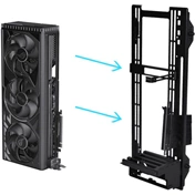 LIAN LI O11DEXL-1X Upright GPU-Bracket - fekete