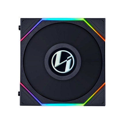 LIAN LI UNI FAN TL LCD 120, ARGB, PWM, 120mm, Black
