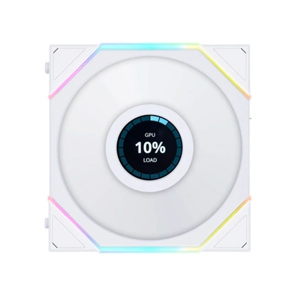 LIAN LI UNI FAN TL LCD 120, ARGB, PWM, 120mm, White
