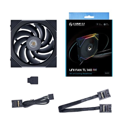 LIAN LI UNI Fan TL Series 140mm - fekete