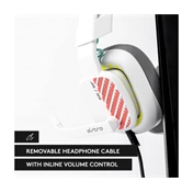 LOGITECH Astro A10 Gen 2 Headset for PS/PC - White
