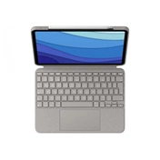 LOGITECH Combo Touch - 12,9" iPad Pro 5. gen. homokszínű -  UK