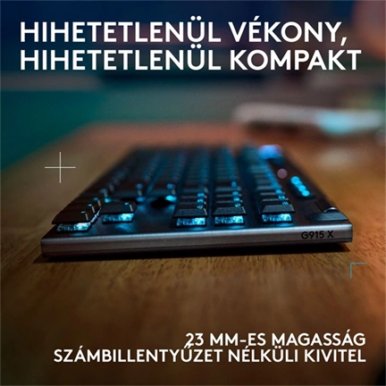 LOGITECH G915 X LIGHTSPEED TKL Wireless Gaming Keyboard Black (US)