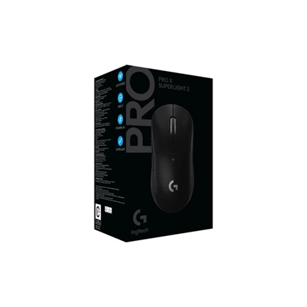 LOGITECH G Pro X Superlight 2 Wireless Gaming Mouse Black