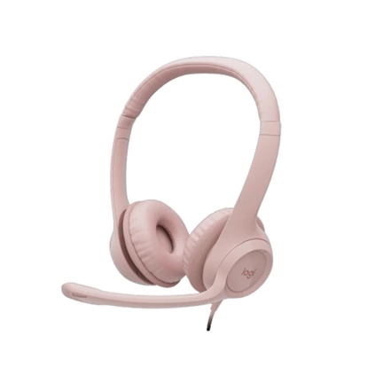 LOGITECH H390 USB rózsaszín