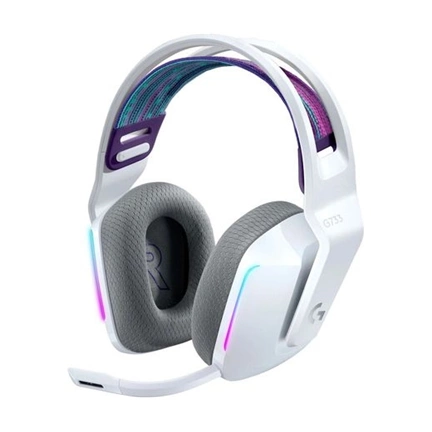 LOGITECH HEADPHONE G733 Gaming RGB Wireless fehér