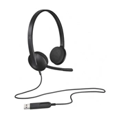 LOGITECH HEADPHONE H340 USB + Mikrofon