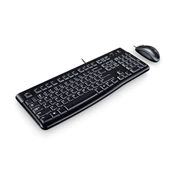 LOGITECH KEYBOARD DT MK120 US Fekete