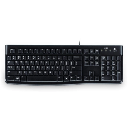 LOGITECH KEYBOARD K120 BLACK US OEM