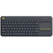 LOGITECH KEYBOARD K400 Plus TouchPad HUN sötét szürke