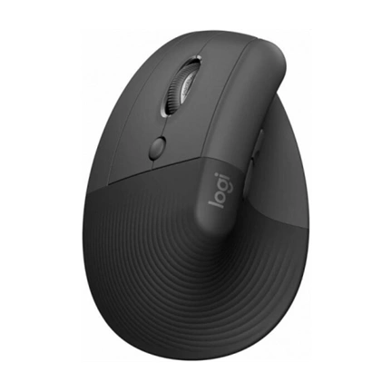 LOGITECH Lift függőleges ergonomikus egér üzleti grafitszürke balkezes