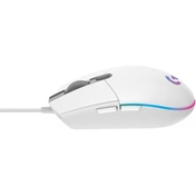 LOGITECH MOUSE G102 Lightsync fehér